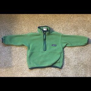 Patagonia kids half-zip fleece jacket